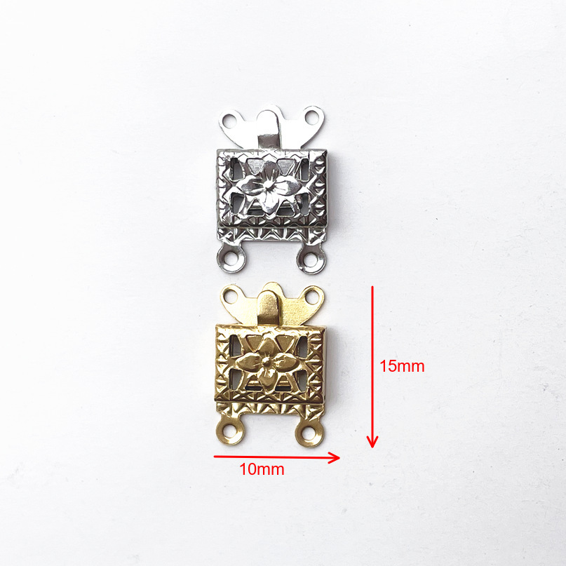 Vacuum real gold 15*10mm