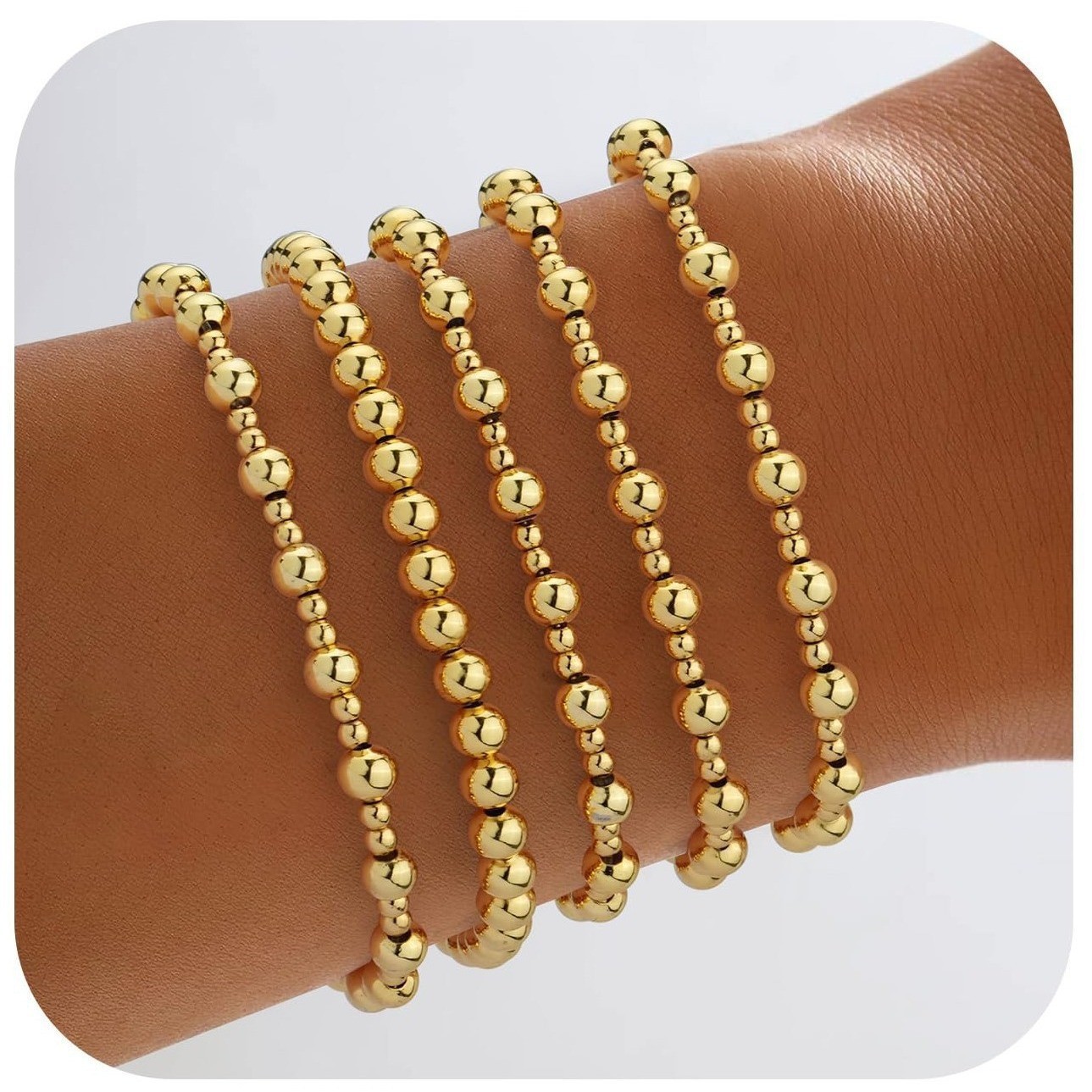 Gold 7-piece set