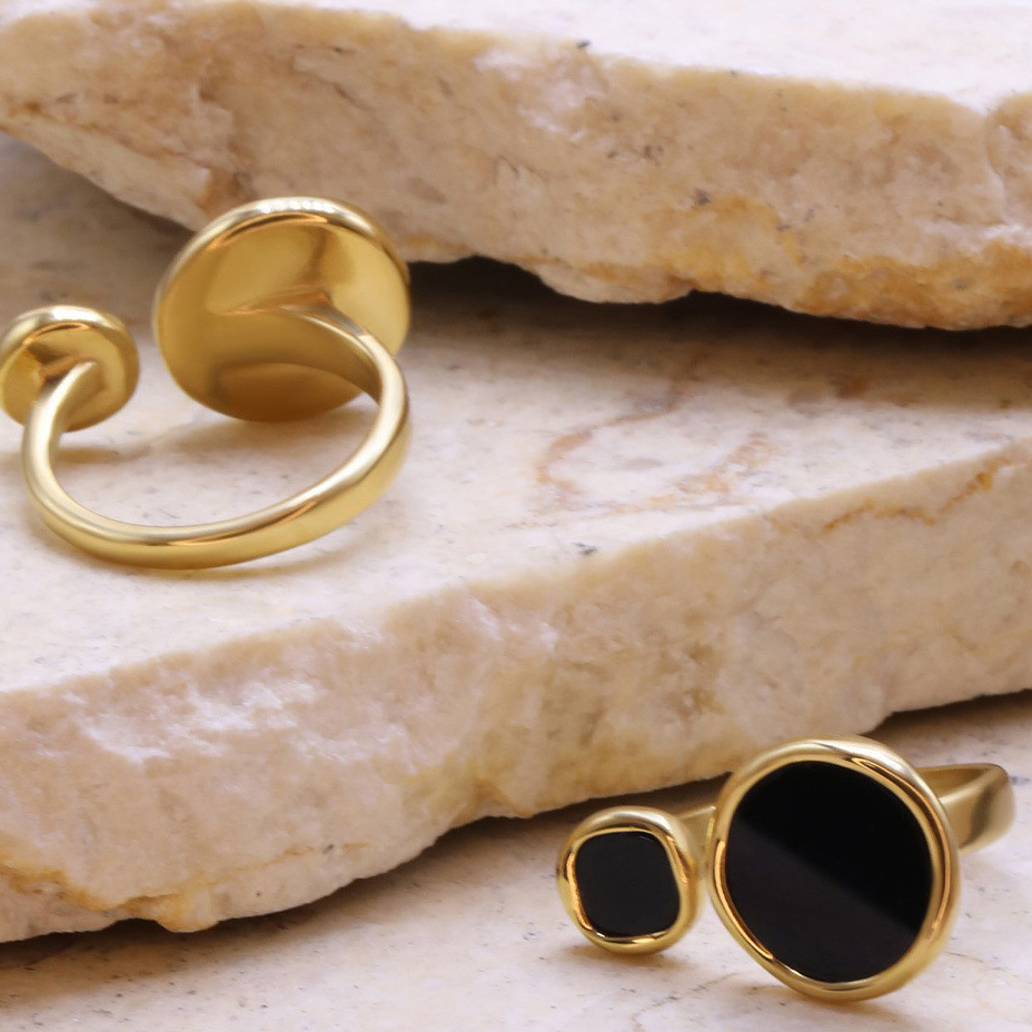Xzyjz0681 round gold black