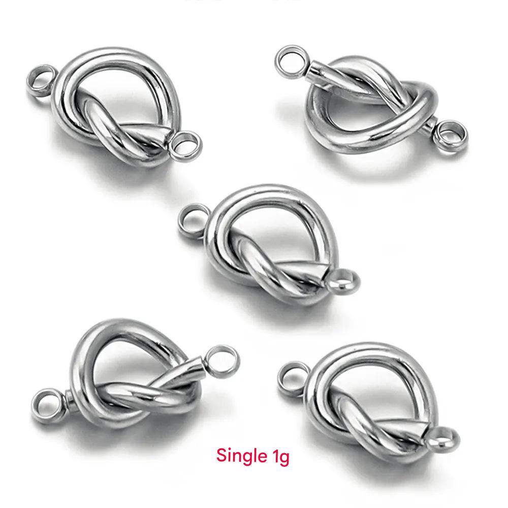 2pcs steel color cross