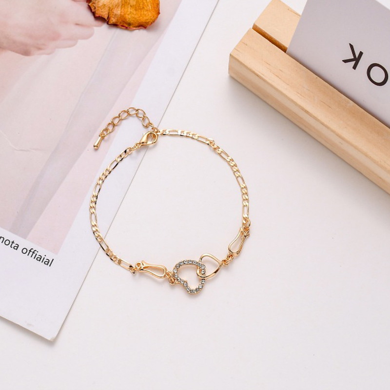 Gold anklet