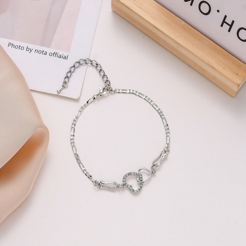 Silver anklet