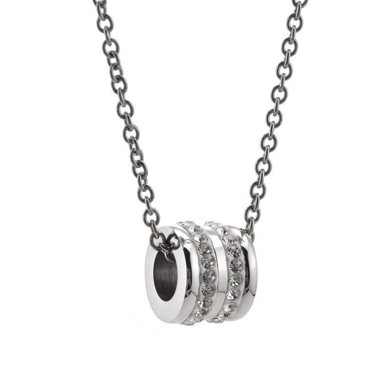 Silver with chain