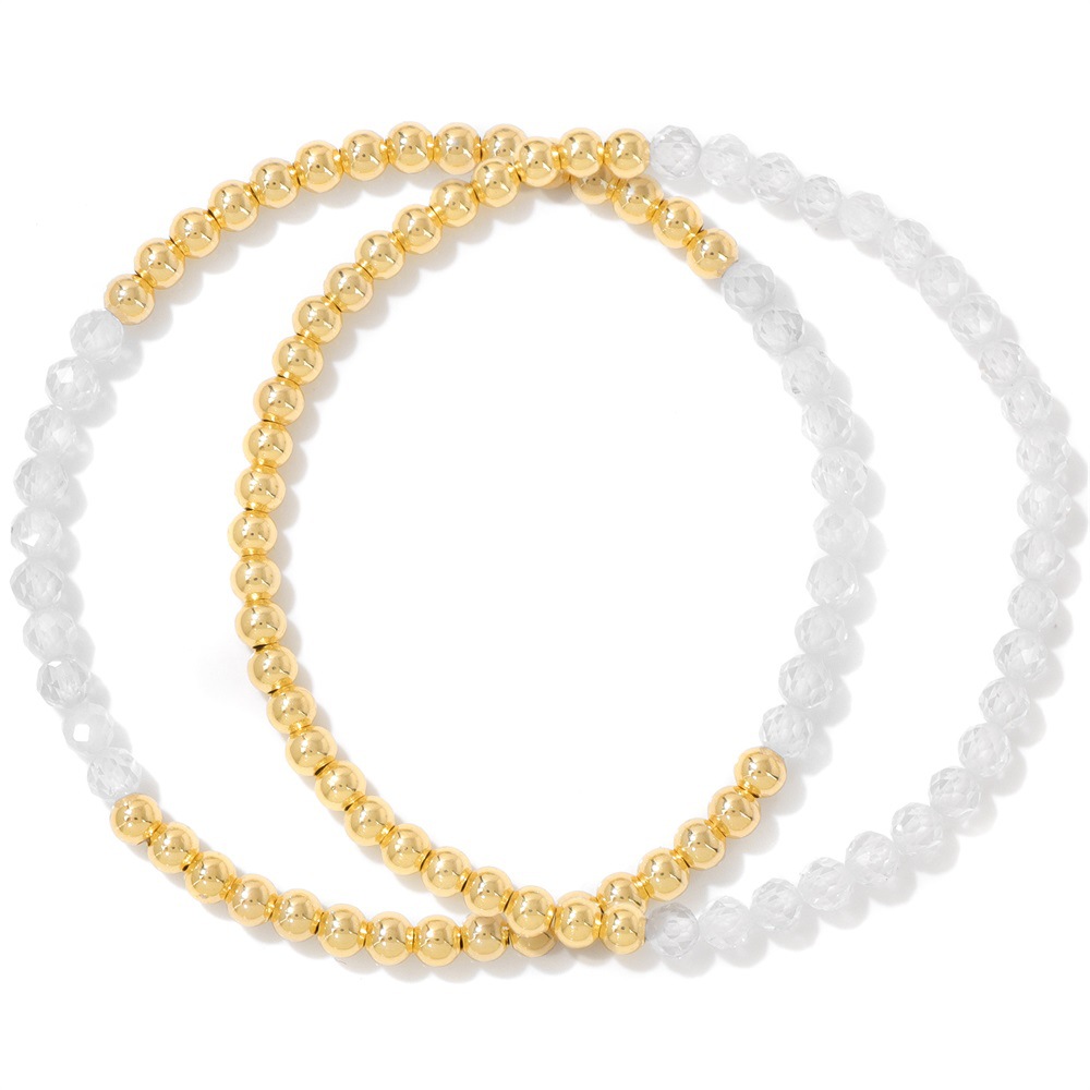 White zirconia set