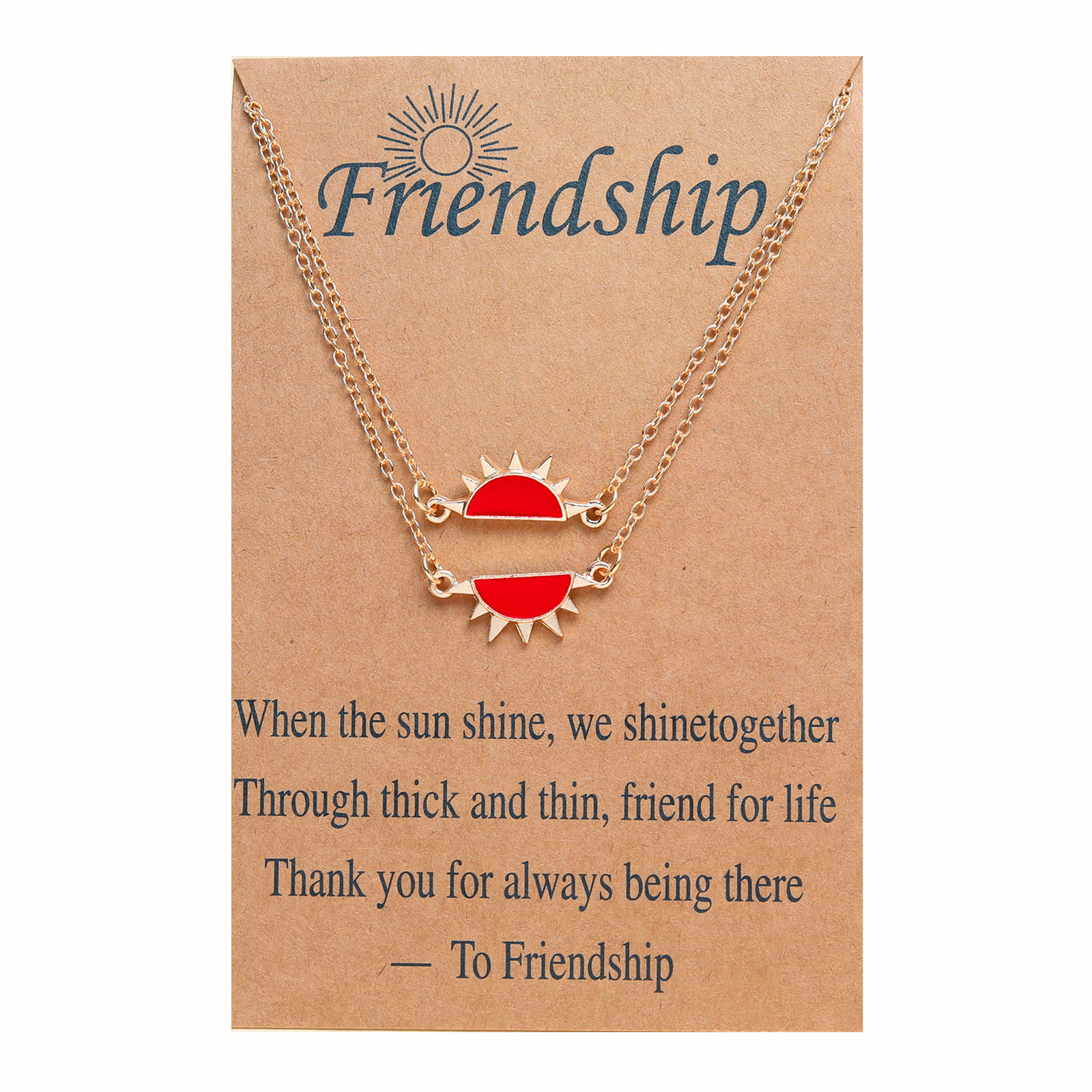 Red Necklace 45cm