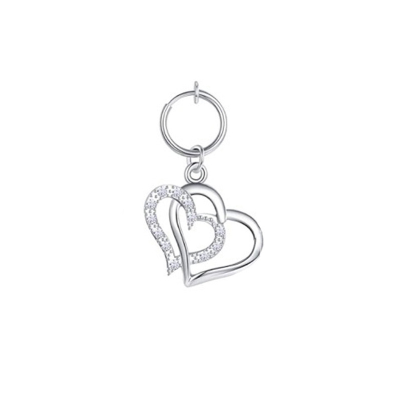 Double Heart (Silver)