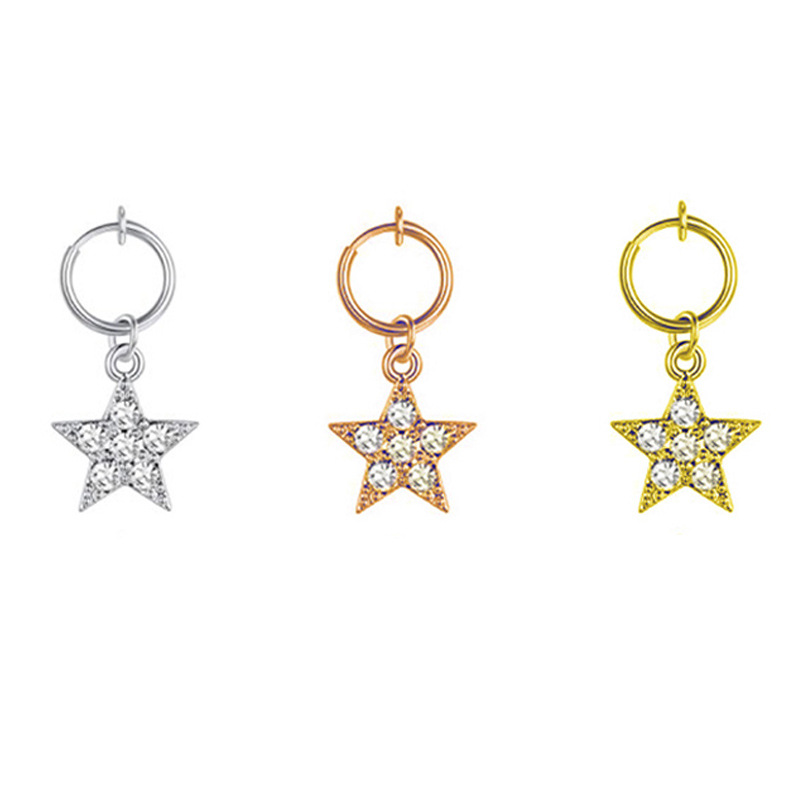 Five-pointed star three-piece set