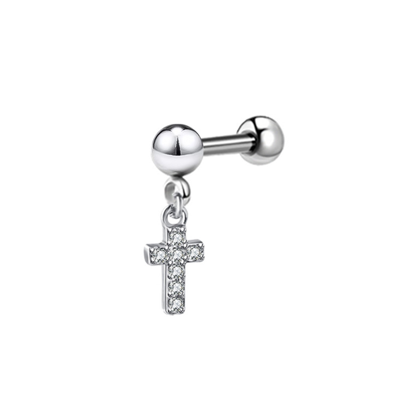 Cross 1.0*6*4mm (steel ball)