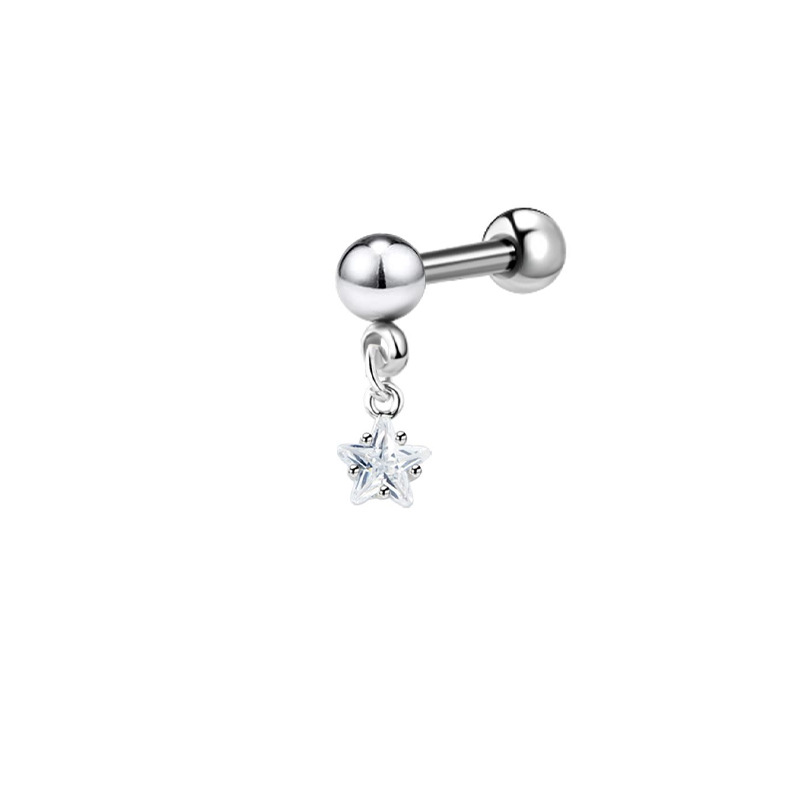 Five-pointed star 1.0*6*4mm (steel ball)