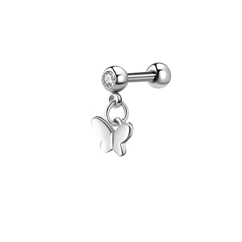 Smooth butterfly 0.8*7*4mm (diamond ball)