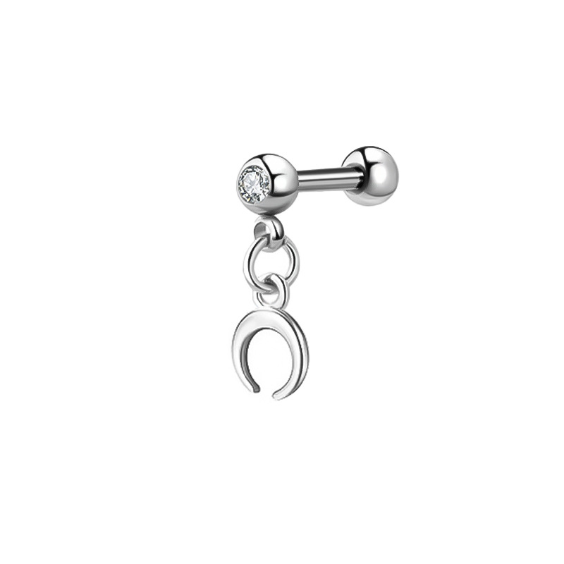 Smooth moon 0.8*7*4mm (diamond ball)