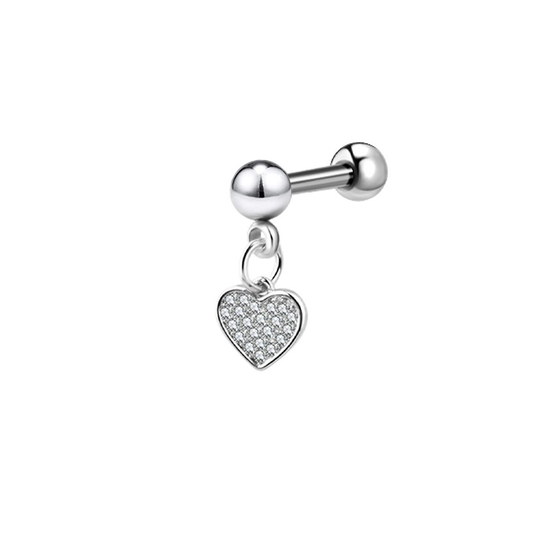 Heart 1.0*6*4mm (steel ball)