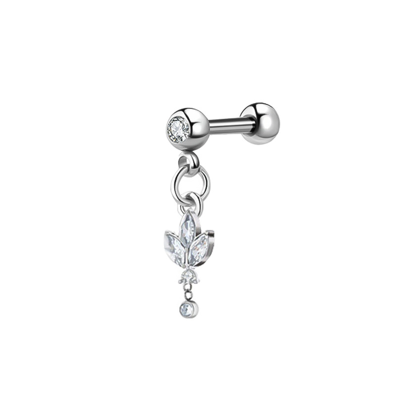 Zircon pendant 0.8*7*4mm (diamond ball)