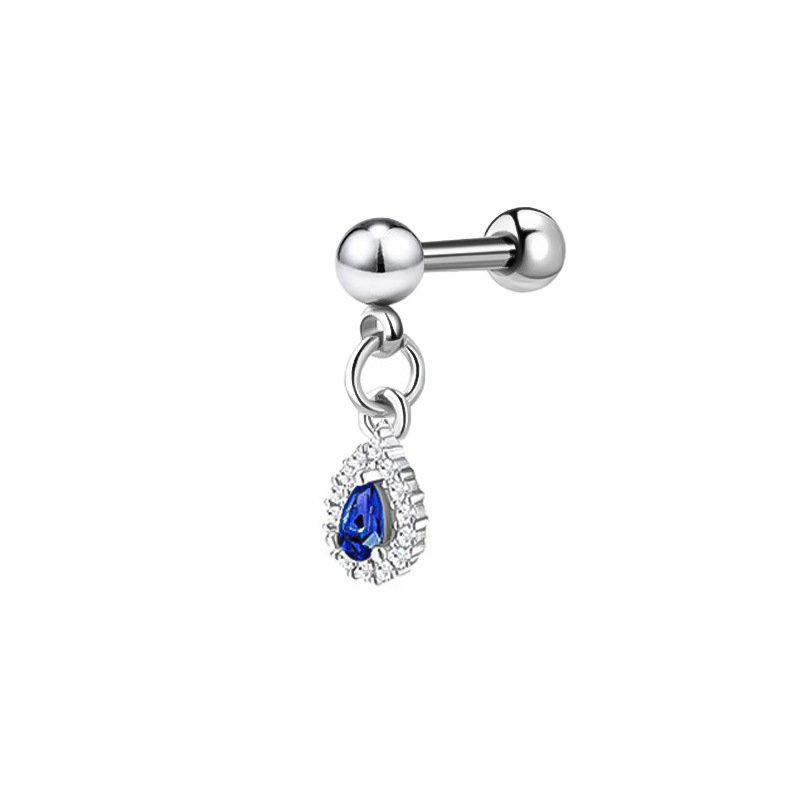 Blue water droplets 1.0*6*4mm (steel ball)