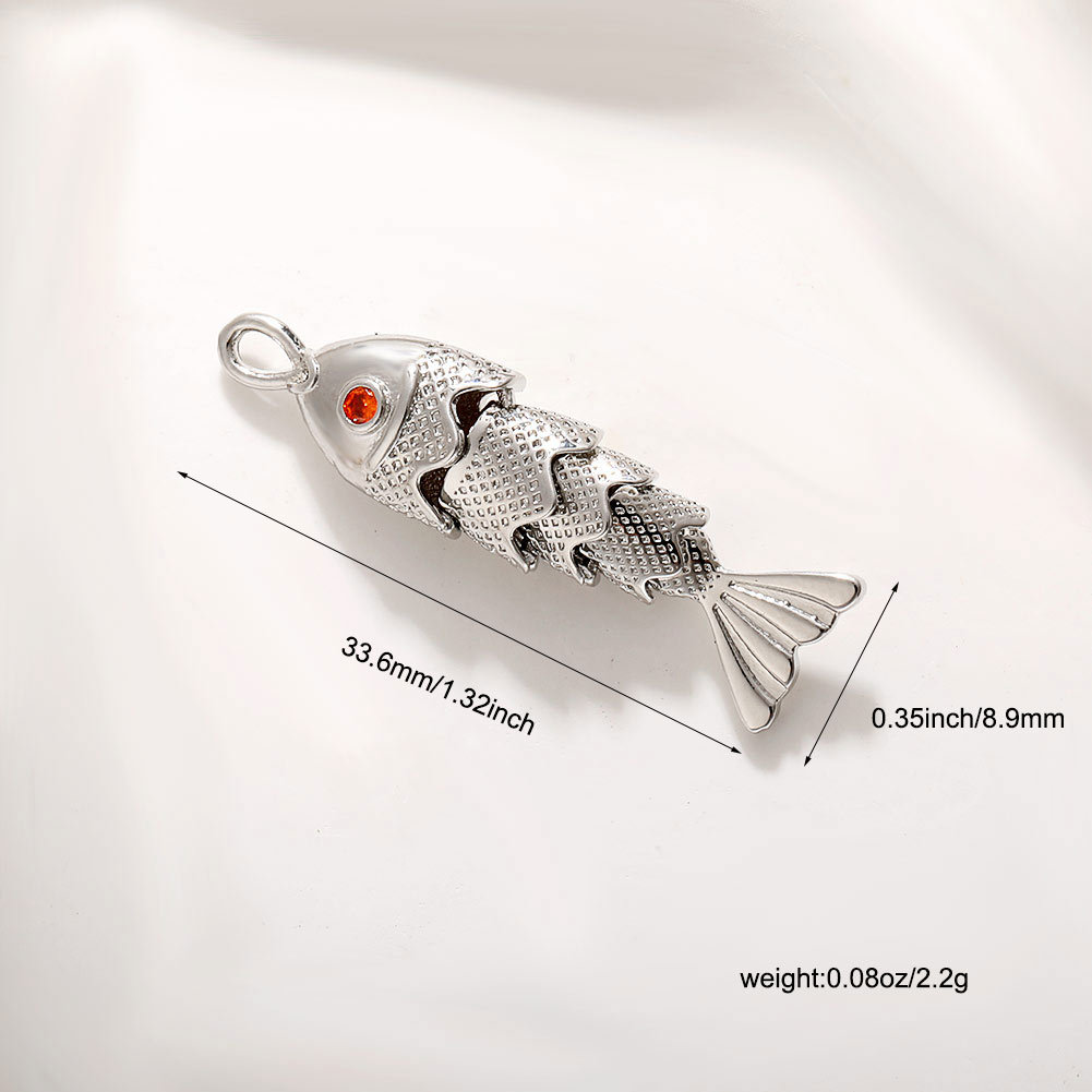 White k five section small fish