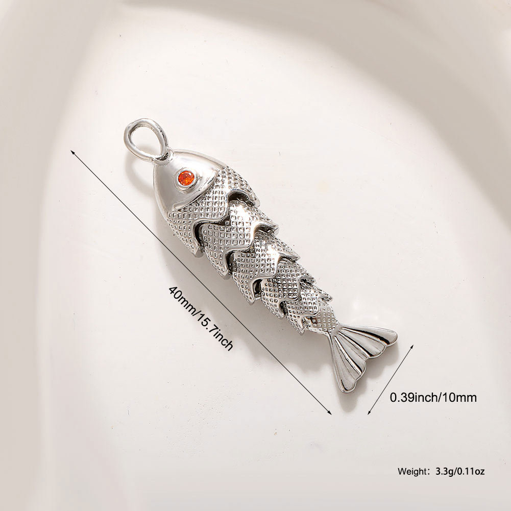 A0841 six-section white k small fish