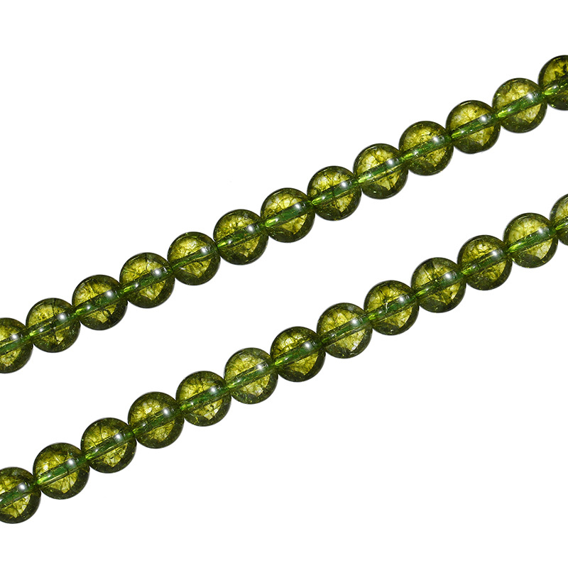 9K Dark Olive Crystal