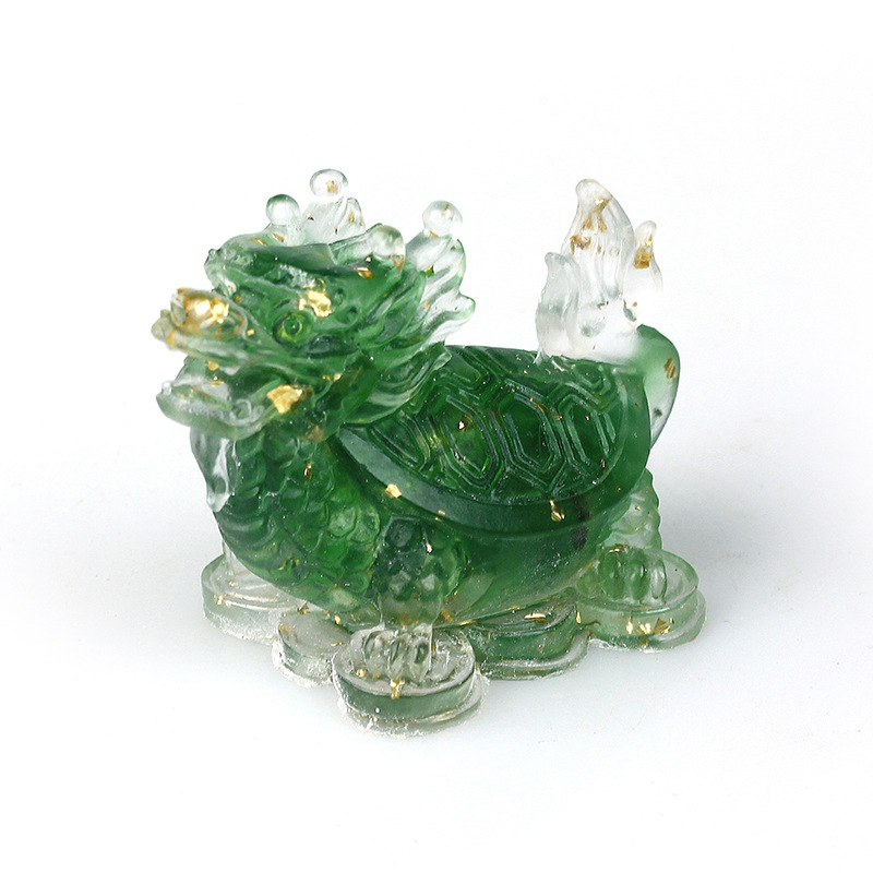 09 green colored glaze