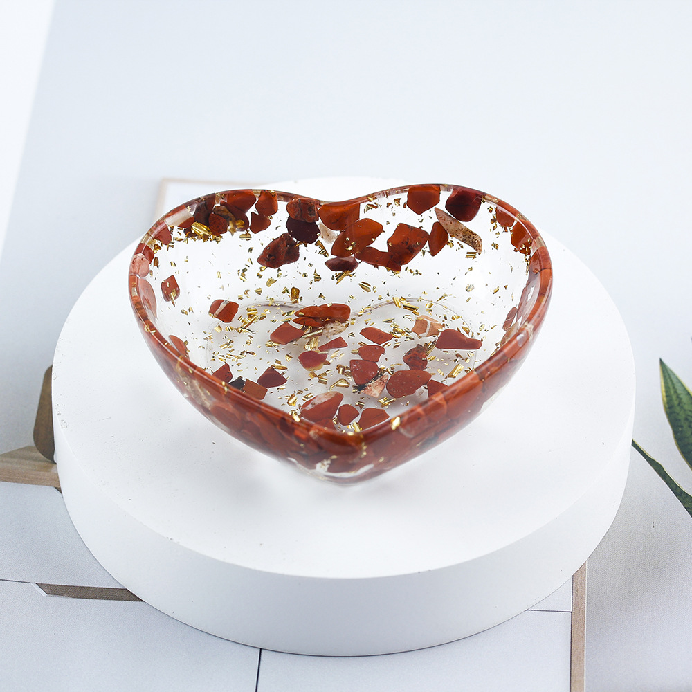 05 red jasper gold foil