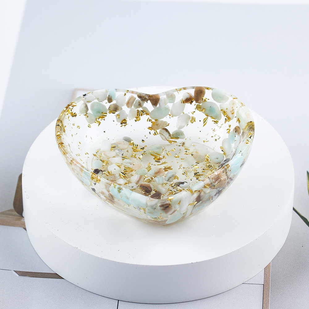 12 amazonite gold foil