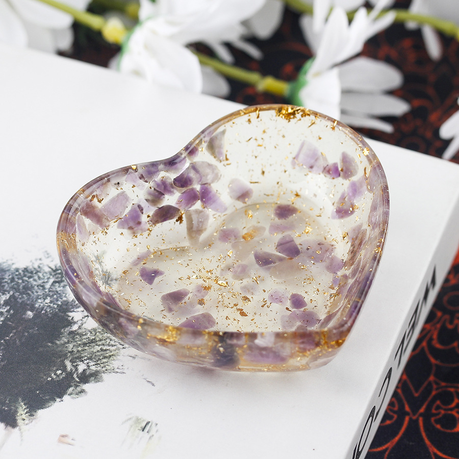 15 amethyst gold foil