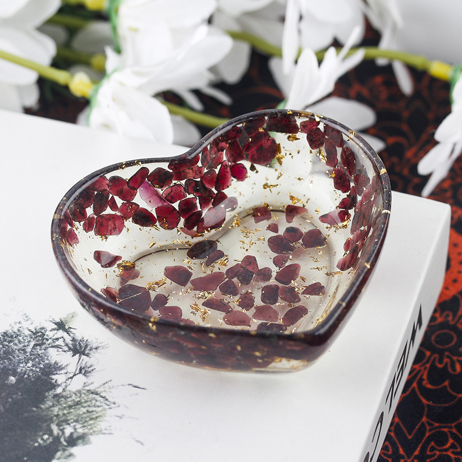19 garnet gold foil