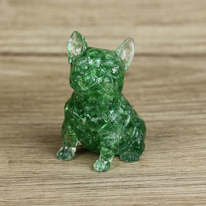 Green glaze