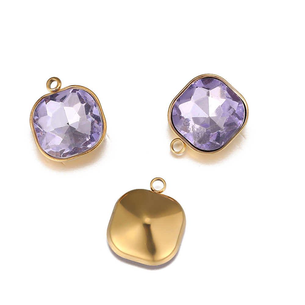 Pendant deep purple