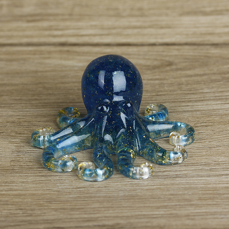 Blue colored glaze