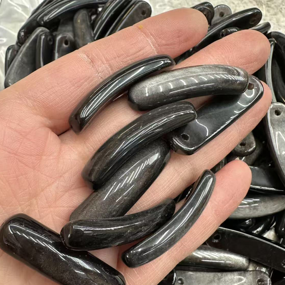 Silver obsidian
