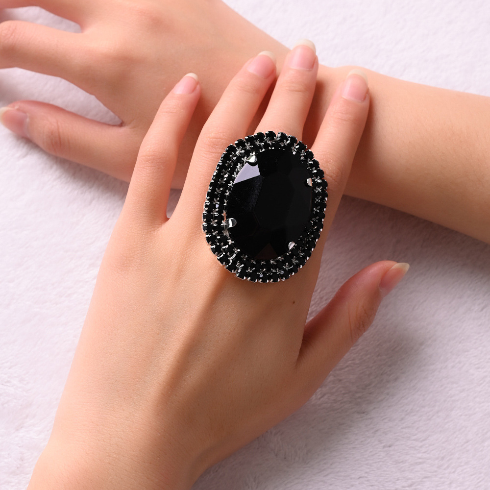 Black diamond plated with silver