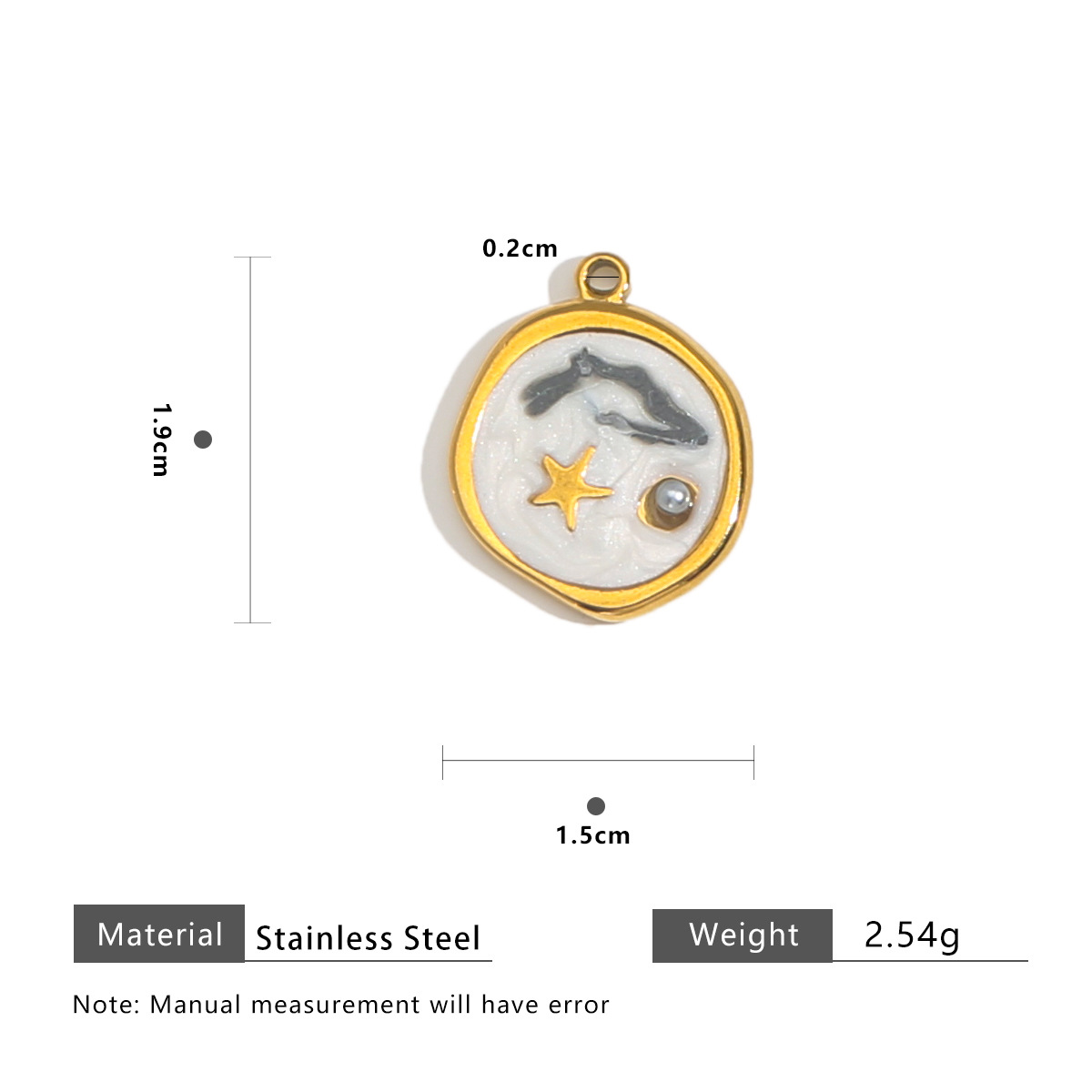 Starfish gray white