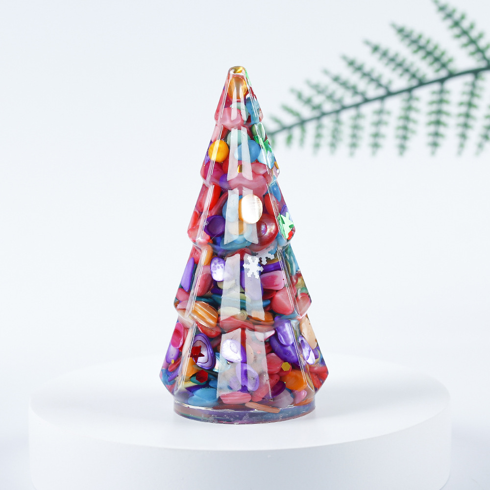 Colorful shell Christmas sequins