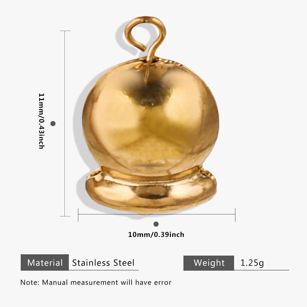 Golden bell-glossy