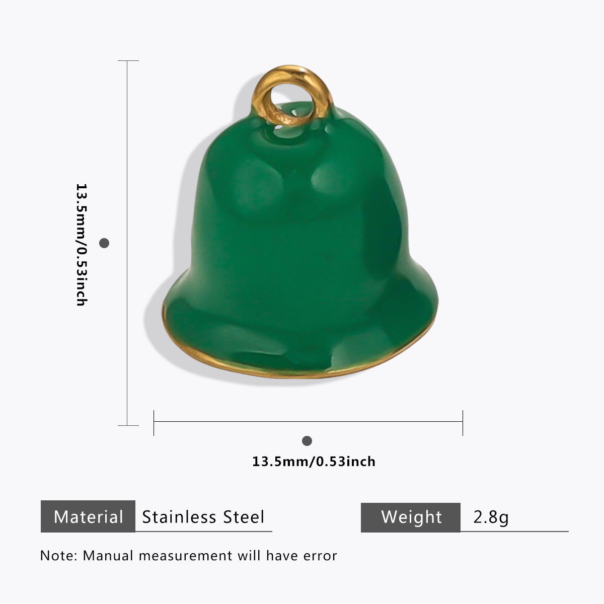 Oil dripping bell bucket-green