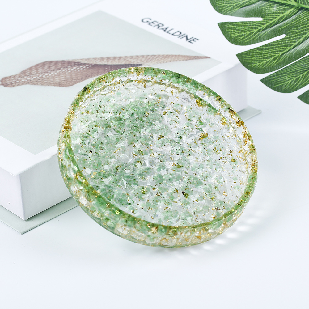 04 green colored glaze