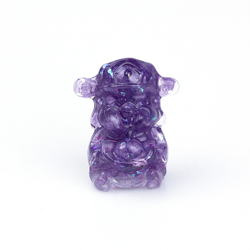 Amethyst color sequins