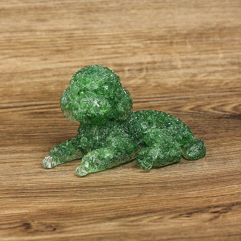 Green glaze