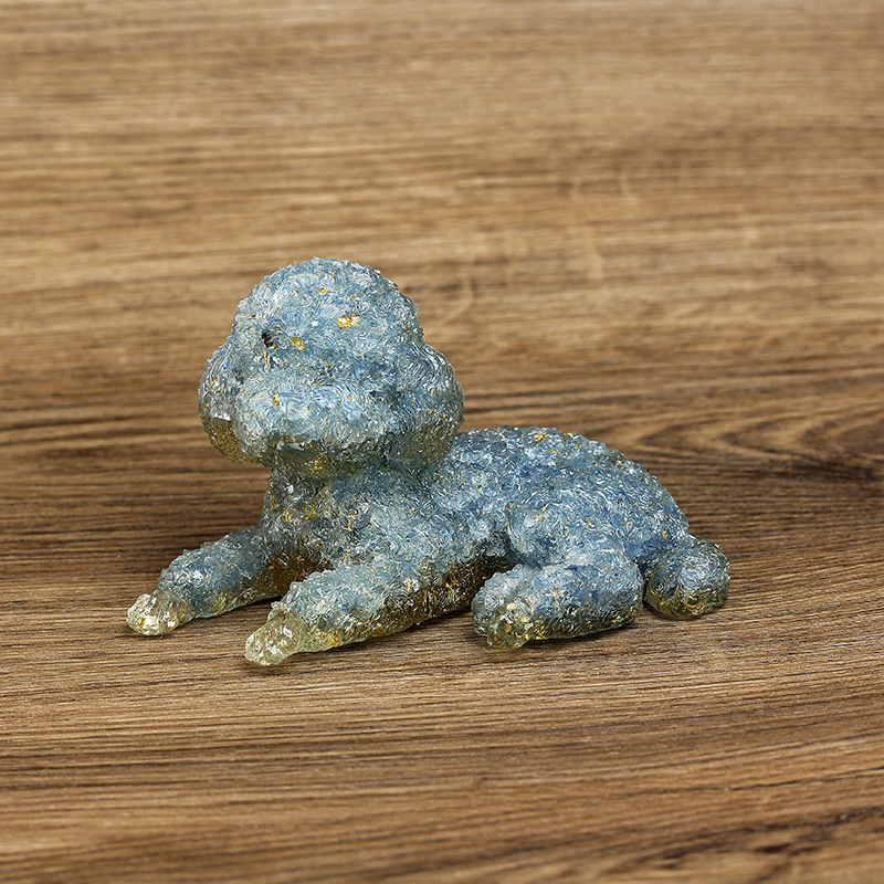 Aquamarine Gold Foil