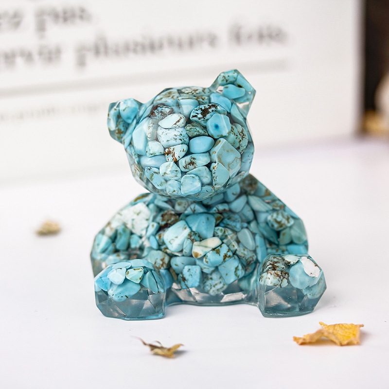 Turquoise mirror bear