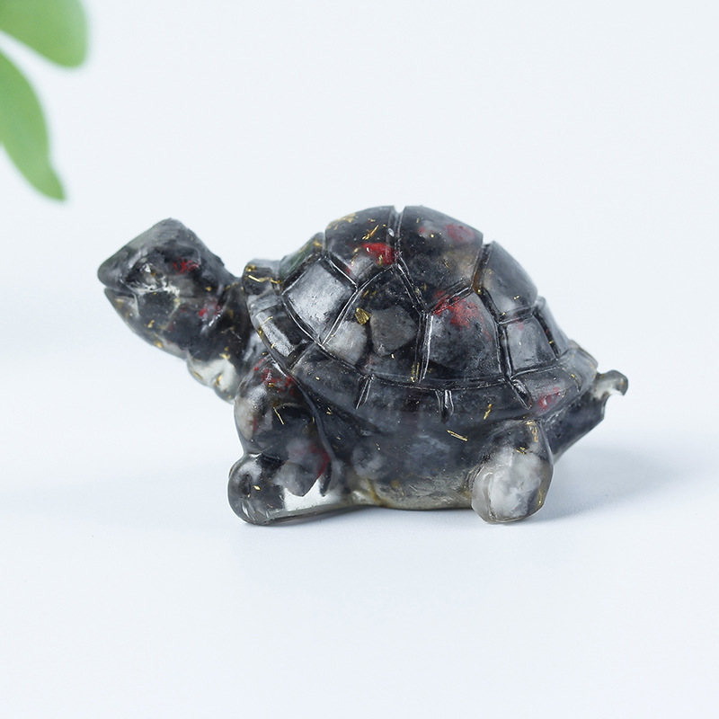 13 raw ore cinnabar gold foil
