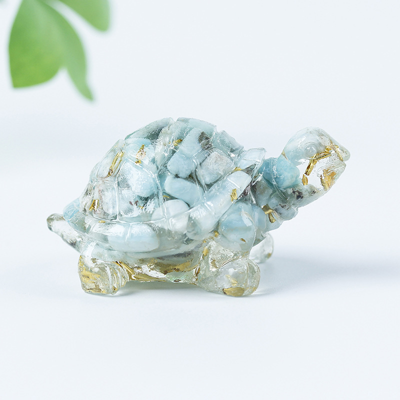 27 amazonite gold foil