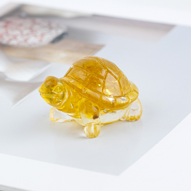 46 citrine gold foil
