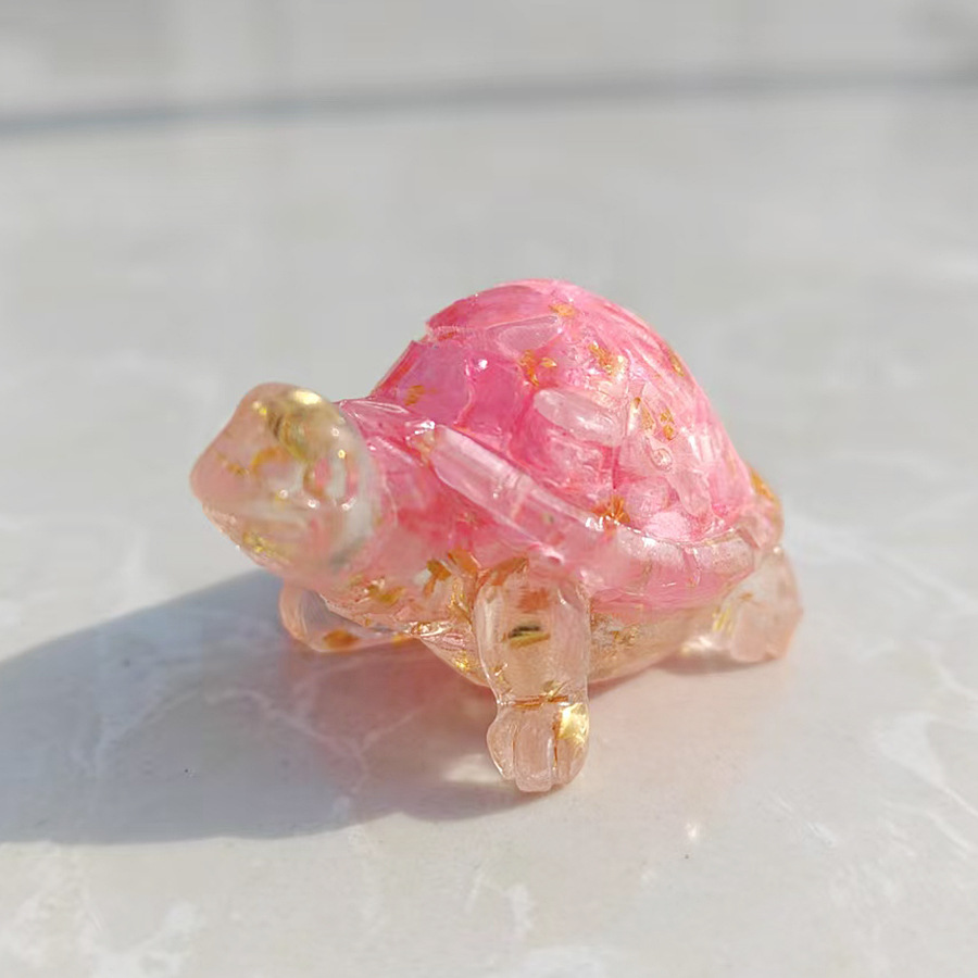 48 dark pink crystal gold foil
