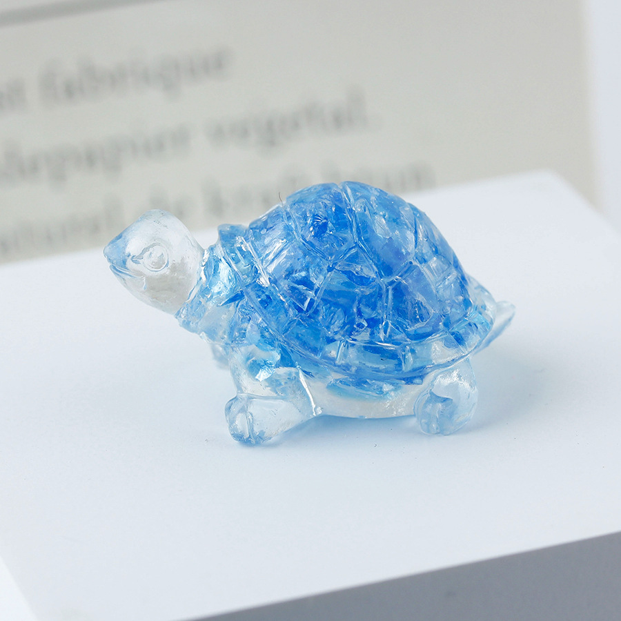 52 blue colored glaze