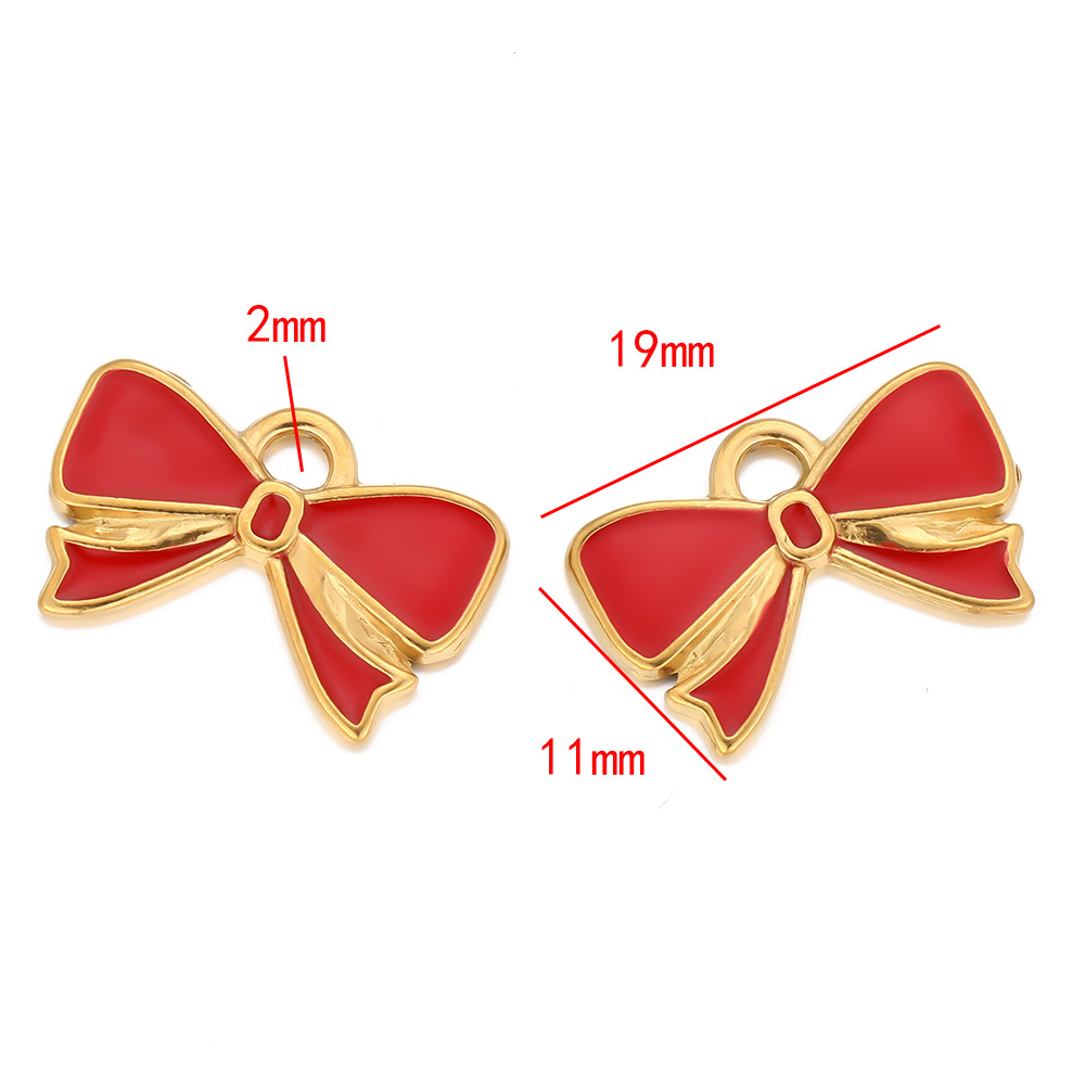 Red-bow pendant