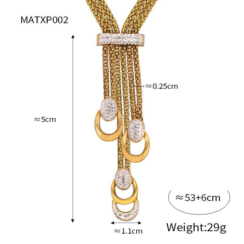 Gold necklace