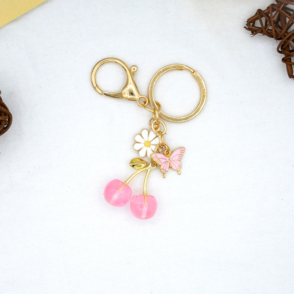Pink keychain