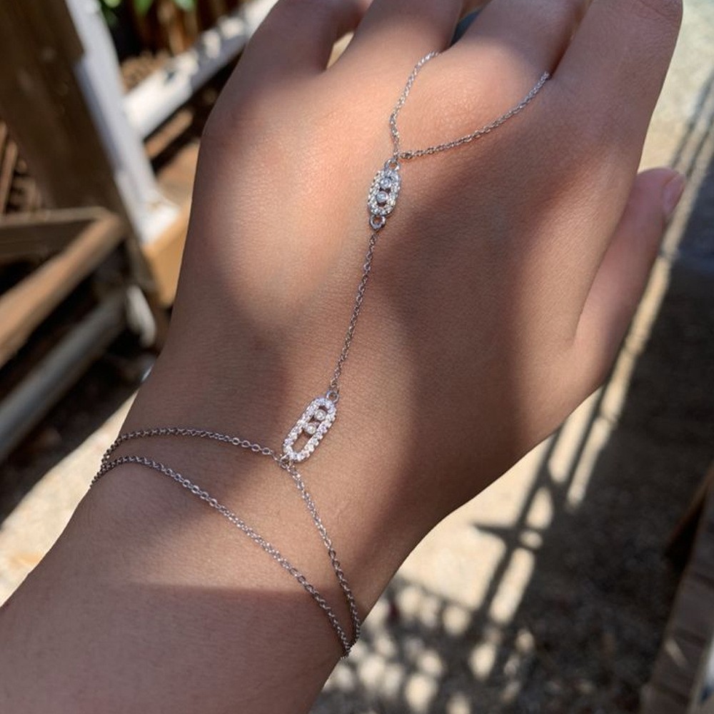 The paperclip is silver-plated