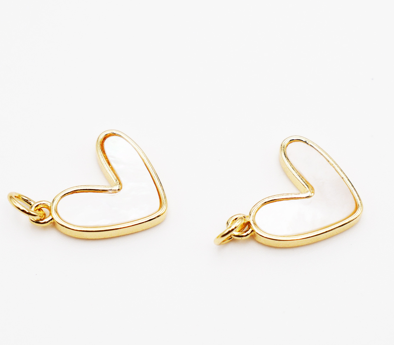18k gold (natural shell)